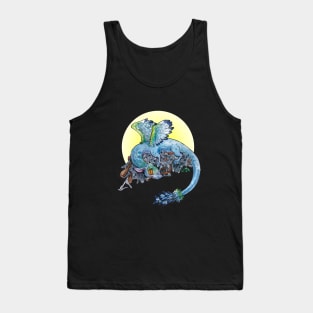 Spoon Hoarding Dragon Tank Top